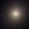 Galaxia M87 en el centro del Cúmulo de Virgo